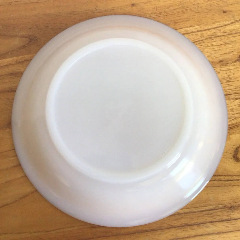 Vintage Fire King Milk Glass Swirl Coupe Bowls - Set of 3